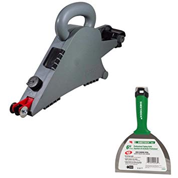 Homax 6500 Remodeler's Drywall Banjo Taping Tool - Apply Sheet-rock Mud and Tape Simultaneously (Banjo   Joint Knife)