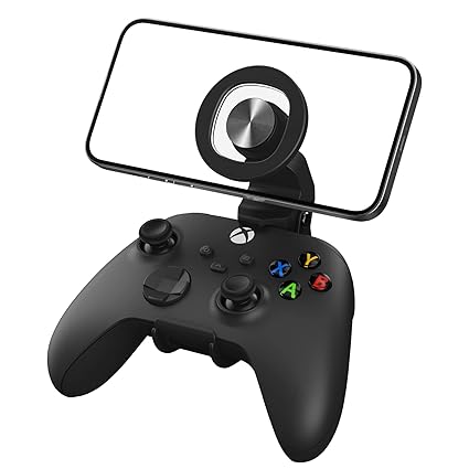 Controller Phone Holder -Gamepad Clamp MagSafe Gaming Phone Mount Compatible with Xbox One,Xbox Series Controllers, Android, Mobile Phones