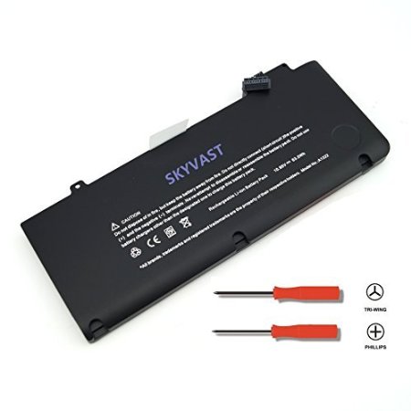 Skyvast New A1322 Battery for Apple Macbook Pro 13-Inch Unibody A1322 A1278 2009 2010 2011 Version PN MB990A 661-5229 020-6547-A