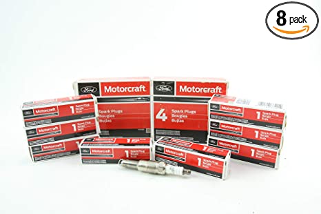 New Motorcraft SP547 Spark Plug (8 PACK) Finewire Platinum