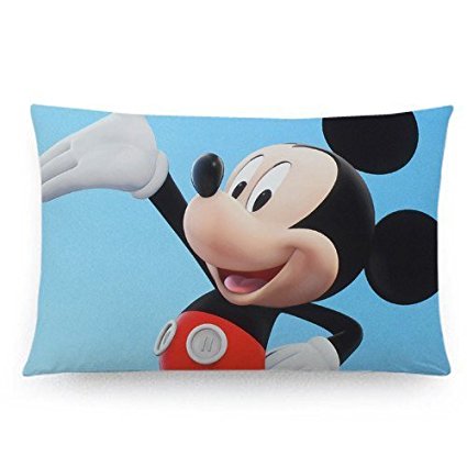 Onelee(TM) - Custom Disney Mickey Mouse Pillowcase Standard Size 20x30(one side) by Onelee