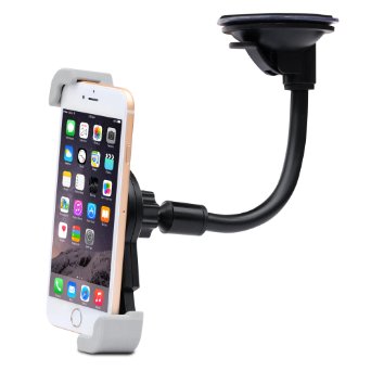 Ipow Universal Large Devices Dashboard/Windshield Cell Phone Holder, Car Mount Holder for iPhone 6 6S 6 Plus 5 5S 5S, Samsung Galaxy Edge S7 S6 S5 S4 S3 Note5 4, Nexus 5/4, LG G3, HTC, GPS and etc