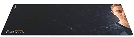 Fnatic Focus 2 Pro Gaming Esports Mousepad/Mat Rekkles Edition (Size Desktop, black, Cloth) - 950 x 450 x 3mm