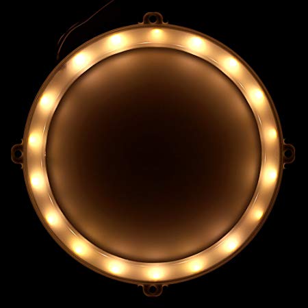 Blinngo Cornhole LED Lights, Ultra Bright Standard Cornhole Night Light for Family Backyard Bean Bag Toss Cornhole Game, Four Color Options, Long-Lasting Over 72 Hours, 2 Set