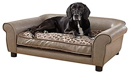 Enchanted Home Pet Pewter Rockwell Pet Sofa