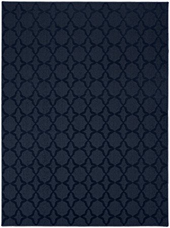 Garland Rug Sparta Area Rug, 9' x 12', Navy