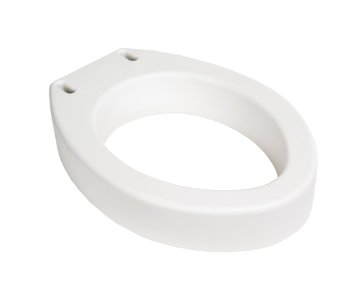 Essential Medical Supply Toilet Seat Riser, Elongated
