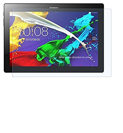FanTEK Lenovo Tab 2 A10 A10-70 10-Inch Tablet Screen Protector - Ultra Thin Crystal Clear High Definition Shatterproof Tempered Glass Cover Guard
