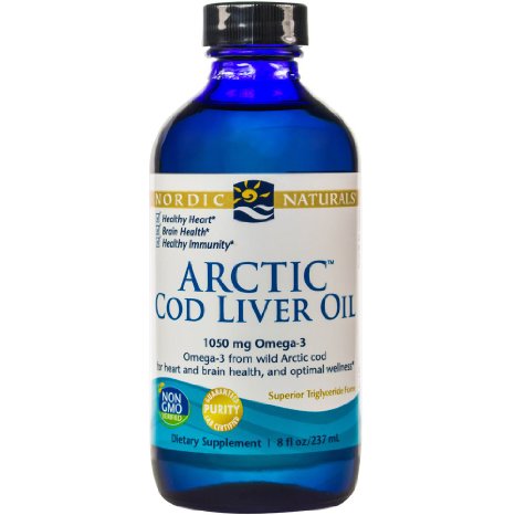 Nordic Naturals - Arctic CLO, Heart and Brain Health, and Optimal Wellness, Unflavored 8 Ounces