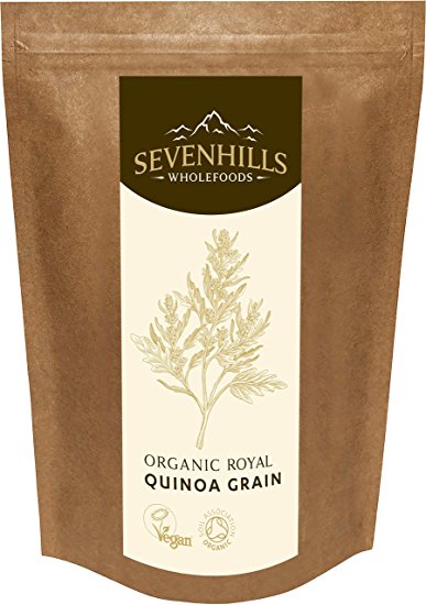 Sevenhills Wholefoods Organic Raw Royal Quinoa Grain 1kg