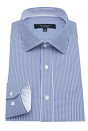 YEAR IN YEAR OUT Mens Long Sleeve Dress Shirts Slim Fit Mens Dress Shirts