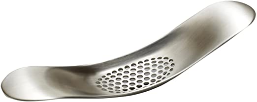 Joseph Joseph Garlic Rocker Crusher Mincer Press Dishwasher Safe, Stainless Steel