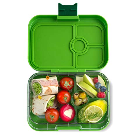 YUMBOX Panino (Avocado Green) Leakproof Bento Lunch Box Container for Kids & Adults; Bento-style lunch box offers Durable, Leak-proof, On-the-go Meal and Snack Packing