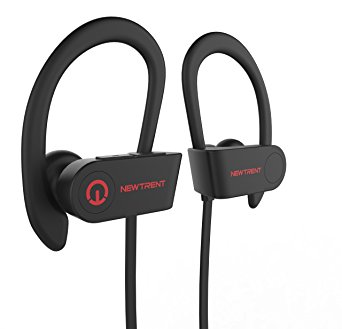 Bluetooth Headphones, New Trent Vigor Wireless Sports Earphones Mic Stereo In Ear Earbuds for Workout Headsets