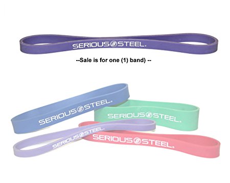 Serious Steel Fitness 12" Resistance Band | Deadlift Band | Hip Band | Glute Activation and Dynamic Warm Up Band