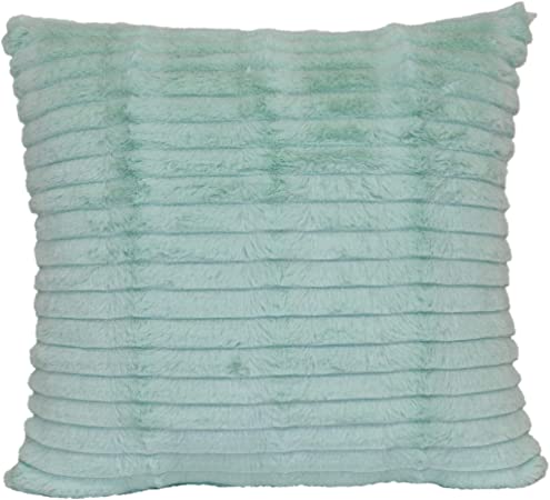 Brentwood Originals Cut Fur Pillow, 16x16, Mint