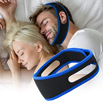 Anti Snoring Devices,New Upgrade Stop Snoring Chin Strap,Effective Snoring Reducing Device for Men Women,Adjustable Stop Snoring Devices Help Sleep Better Chin Strap,Stop Snoring Aids for Sleep