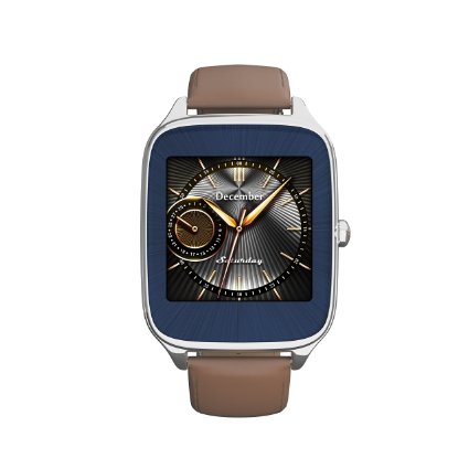 ASUS ZenWatch 2 WI501Q-SL-CM-Q 1.63-inch AMOLED Smart Watch with  Quick Charge - CAMEL LEATHER