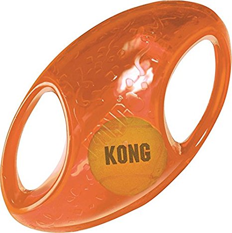 KONG Jumbler Football Toy, Medium/Large