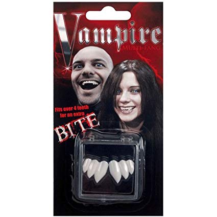 Billy Bob Vampire Bite Fangs Faux Fake Teeth Multi-fang Bite Halloween Costume