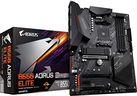 Gigabyte B550 AORUS ELITE ATX Motherboard for AMD AM4 CPUs