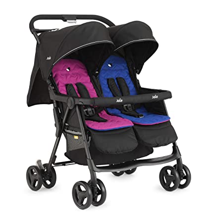 Joie Aire Twin Stroller - Pink/Blue