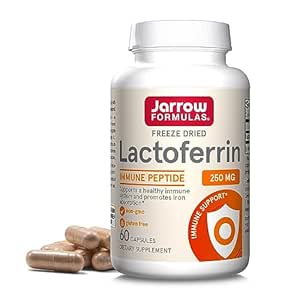 Jarrow Formulas, Lactoferrin, 250 mg, 60 Capsules