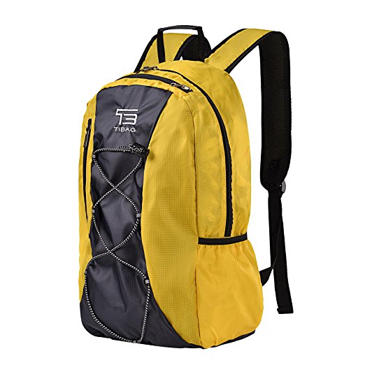 TIBAG 25L/30L/35L Water Resistant Lightweight Packable Hiking Daypack Backpack