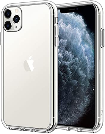 JETech Case for Apple iPhone 11 Pro Max (2019) 6.5-Inch, Shock-Absorption Bumper Cover, Anti-Scratch Clear Back, HD Clear