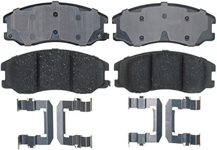 ACDelco 17D1264CH Professional Durastop Ceramic Front Disc Brake Pad Set