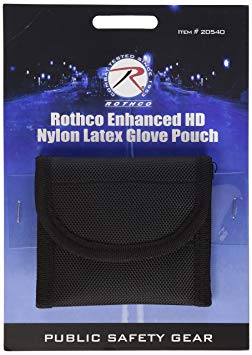 Rothco Enhanced Molded Latex Glove Pouch, Black