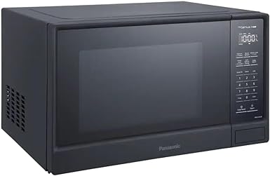 Panasonic NN-SU64LB Countertop Microwave Genius Sensor Cooking, 1.3-cu.ft., Matte Black