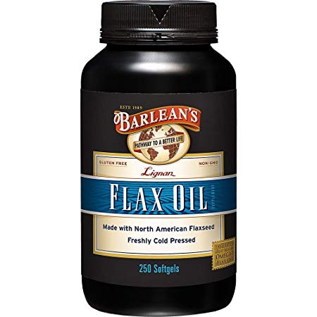 Barlean's Lignan Flax Oil, 250&Nbsp; Softgels, 1 Units