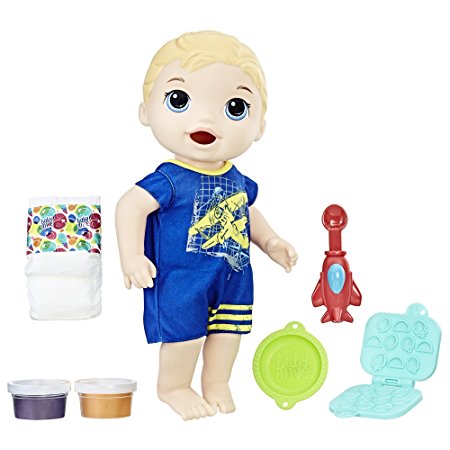 Baby Alive Super Snacks Snackin' Luke (Blond)