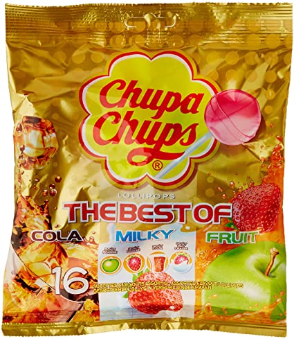 Chupa Chups Lollies | Chupa Chups Lollipops | The Best Chupa Chups Lollipops Flavors | Chupa Chups Lollipop | 6.77 Ounce Total Weight