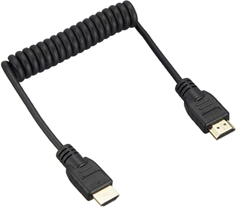 Atomos ATOMCAB010 HMDI Coiled Cable, Full HDMI to Full HDMI