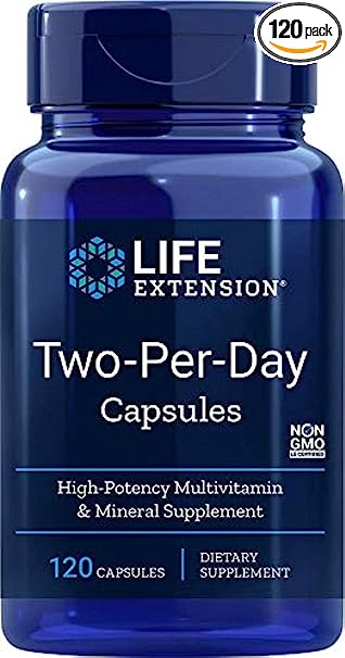 Life Extension Two Per Day 120 Capsules