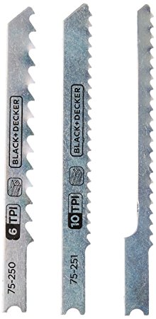 Black & Decker 75-530 Jig Saw Blades (5 Pack)