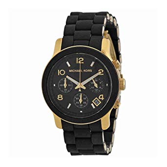 Michael Kors Women's MK5191 Runway Black Stainless Steel Watch