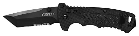 Gerber DMF Folding Knife, Serrated Edge, Tanto [31-000583]