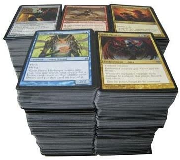 Selling here 1 Lot of 100 Different Magic the Gathering Cards with Rares