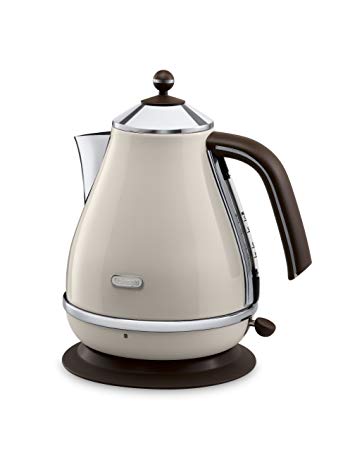 De'Longhi Vintage Icona KBOV3001BG Kettle - Cream