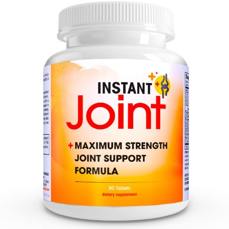Instant Joint COMPLETE Natural Joint Support Formula MAXIMUM Joint Health Support blend of natural ingredients including Glucosamine Chondroitin and MSM in One Daily Joint Supplement