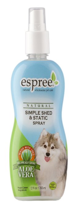 Espree Animal Products Simple Shed and Static Spray 12 oz 355 ml