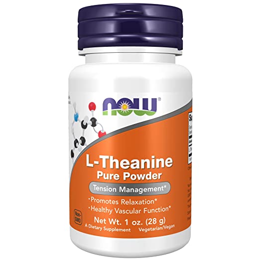 Now Foods L-Theanine Powder, 1 Oz