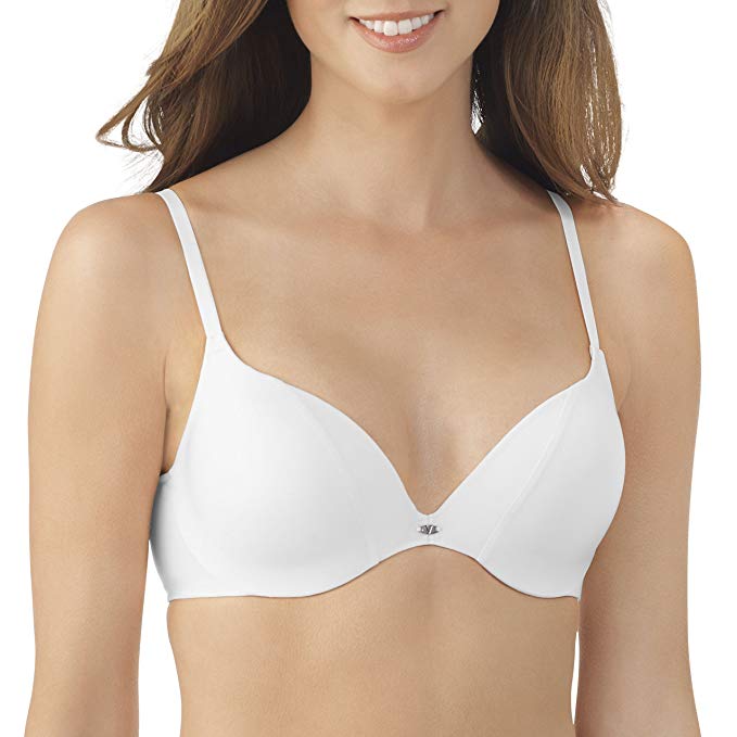 VASSARETTE Women's Silken Heather Demi T-Shirt Bra 75247