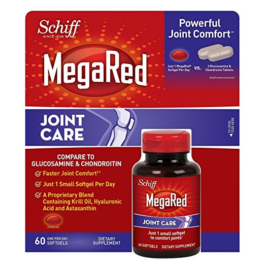 Schiff MegaRed Joint Care 60 Day Supply 60 Softgels