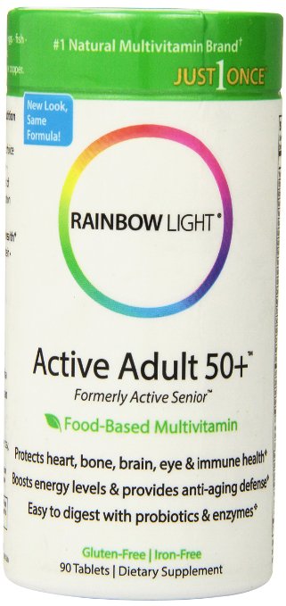 Rainbow Light  Active Adult 50 Multivitamin 90 Tablets