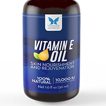 Vitamin E Oil, 100% Natural — Made in Canada