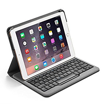 Anker® Bluetooth Folio Keyboard Case for iPad Air 2 - Smart Case with Auto Sleep / Wake, Comfortable Keys and 6-Month Battery Life Between Charges